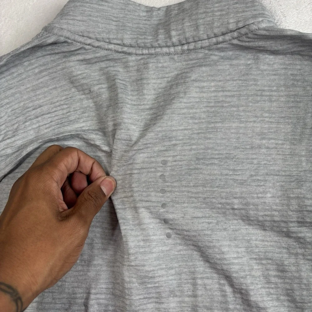 Nike‎ Therma Sphere Running Dri-Fit Grey 1/4 Zip Sweatshirt Women's Small